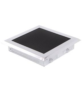 Obrázok ku produktu Krbová mriežka 16x16, chróm lesklý