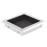 Obrázok ku produktu Krbová mriežka 16x16, chróm matný