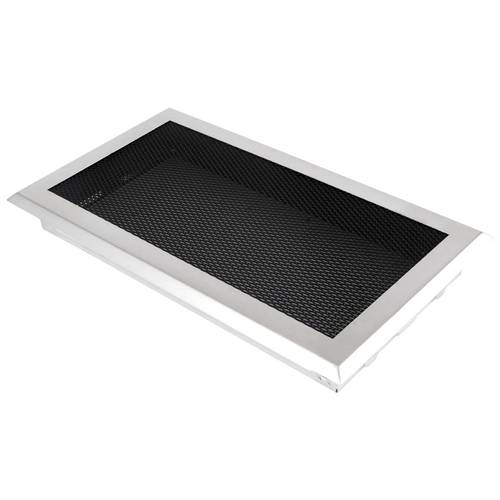 Zväčšený obrázok ku produktu Krbová mriežka 16x32, chróm matný