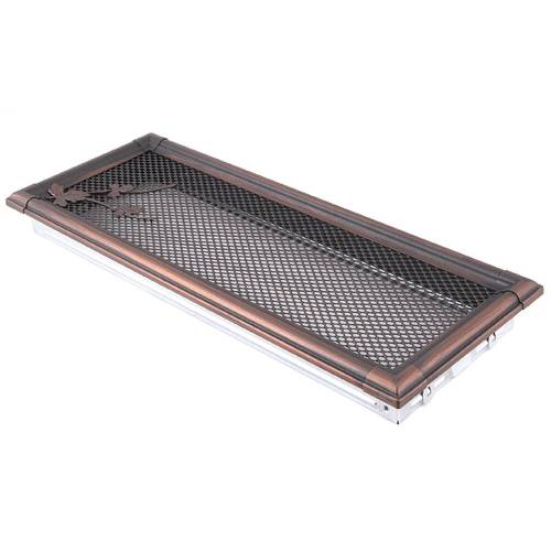 Zväčšený obrázok ku produktu Krbová mriežka RETRO 16x45, meď patina