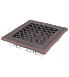 Obrázok ku produktu Krbová mriežka DECO 16x16, meď patina