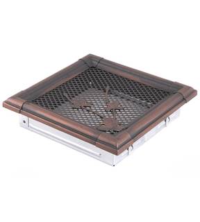 Obrázok ku produktu Krbová mriežka RETRO 16x16, meď patina