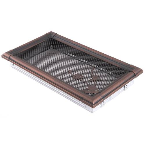 Zväčšený obrázok ku produktu Krbová mriežka RETRO 16x32, meď patina