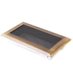 Obrázok ku produktu Krbová mriežka 10x20, mosadz patina