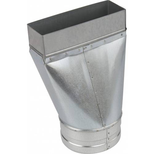 Zväčšený obrázok ku produktu Kanál redukcia asymetrická 200x90 mm/ 150 mm, Zn