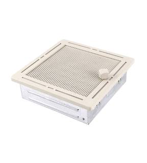 Obrázok ku produktu Krbová mriežka TREND 16x16 so žalúziou, krém brokát