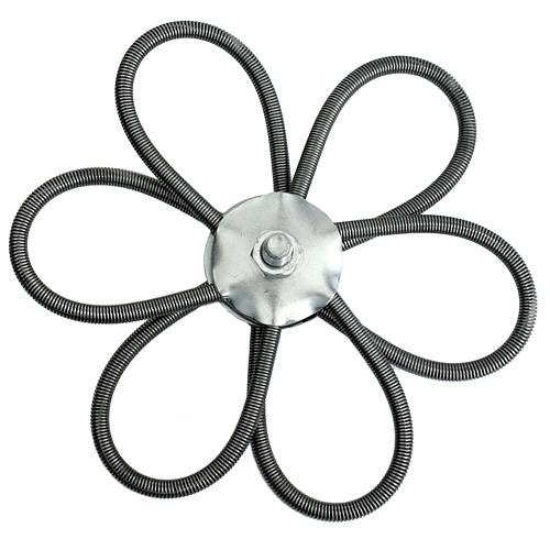 Zväčšený obrázok ku produktu Ružica komínová pružinová 120 - 200 mm bez závažia