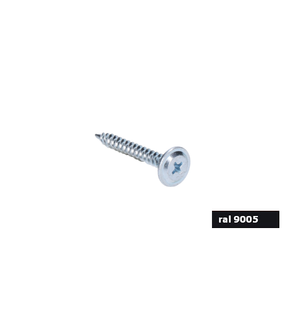 Obrázok ku produktu Skrutka 4,2x32 WP RAL 9005 čierna matná do plechu s rámovou hlavou