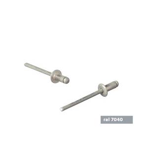 Obrázok ku produktu Nit trhací 4x8 Al/St RAL 7040 šedá