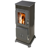 Obrázok ku produktu Krbové kachle Bozen AT, čierne, THORMA