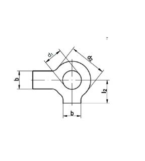 Obrázok ku produktu Podložka M22 DIN 463 bez PÚ s 2 jazýčkami