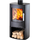 Obrázok ku produktu Krbové kachle Laros piccolo, čierna, HAAS+SOHN HOME