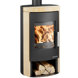 Obrázok ku produktu Krbové kachle Madeira, čierna/Woodstone Prestige, HAAS+SOHN PREMIUM