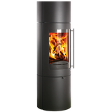 Obrázok ku produktu Krbové kachle Pisa RLU, čierna, HAAS+SOHN PREMIUM