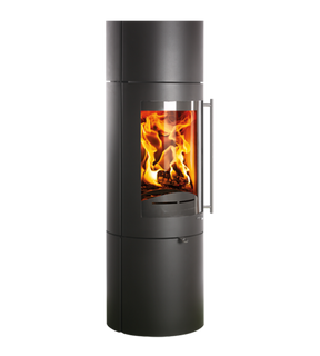 Obrázok ku produktu Krbové kachle Pisa RLU, čierna, HAAS+SOHN PREMIUM