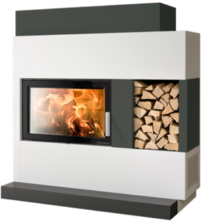 Obrázok ku produktu Krbová obostavba Adonis II, krbová vložka Jonava IV