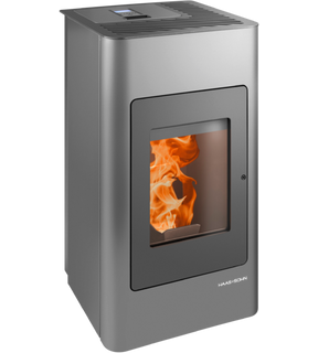 Obrázok ku produktu Peletové krbové kachle HSP 1.17 II, sivá/čierna, HAAS+SOHN HOME