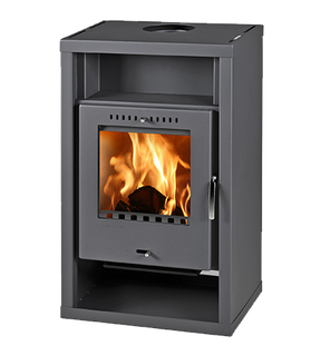 Obrázok ku produktu Krbové kachle Horby, čierne, THORMA