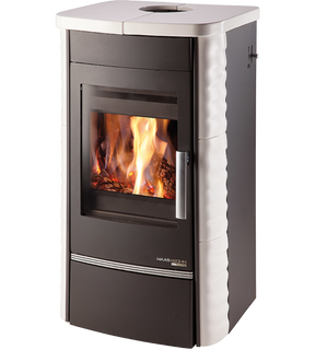 Obrázok ku produktu Krbové kachle Alytus, čierna/kachle biela, HAAS+SOHN HOME