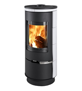 Obrázok ku produktu Krbové kachle Andorra standard, biela, THORMA EXCLUSIVE