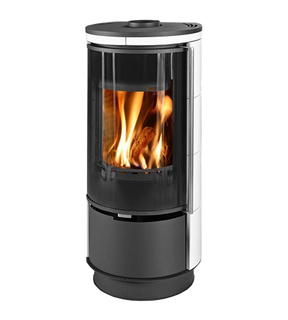 Obrázok ku produktu Krbové kachle Andorra biela, čierna, THORMA EXCLUSIVE