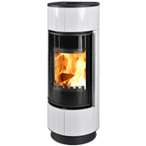 Obrázok ku produktu Krbové kachle Atika extra, biela, THORMA EXCLUSIVE