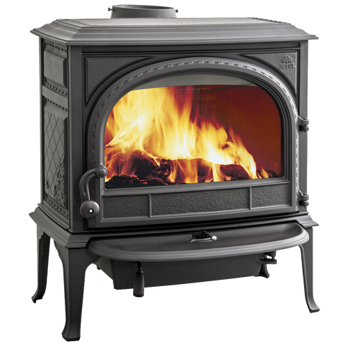 Zväčšený obrázok ku produktu Liatinové krbové kachle F 400 ECO SE BP, čierny lak, bez ozdobných priečok, JOTUL