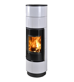 Obrázok ku produktu Krbové kachle Delia extra, biela, THORMA EXCLUSIVE