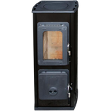 Obrázok ku produktu Krbové kachle Milano II AT thermoveko čierne, THORMA