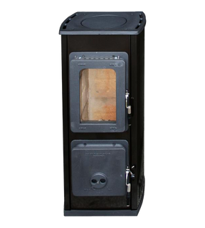 Obrázok ku produktu Krbové kachle Milano II AT thermoveko čierne, THORMA