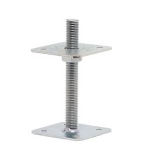 Obrázok ku produktu Pätka 110/110 - M24x330/4 s vrchnou voľnou doskou 110x110 Zn