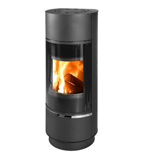 Obrázok ku produktu Krbové kachle Atika steel, čierna, THORMA EXCLUSIVE