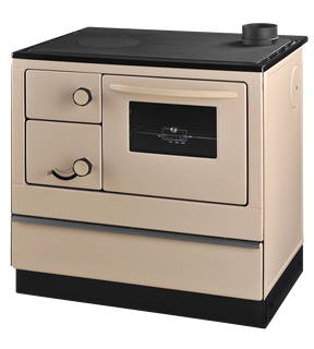 Obrázok ku produktu Sporák Okonom 85 De Luxe krémový pravý, THORMA