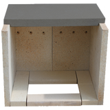 Obrázok ku produktu Sada šamotu do kachlí Borgholm TOP, Loholm a krbovej vložky Domino III vyrobené od roku 2015, THORMA