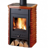 Obrázok ku produktu Krbové kachle Sara, čierna/medovník, HAAS+SOHN HOME