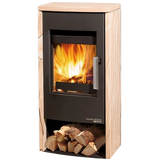 Obrázok ku produktu Krbové kachle Azul, čierna/Woodstone Prestige, HAAS+SOHN HOME