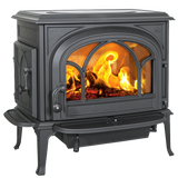 Obrázok ku produktu Liatinové krbové kachle F 500 ECO BP, dvierka s ozdobnými priečkami, čierny lak, JOTUL