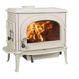 Obrázok ku produktu Liatinové krbové kachle F 500 ECO SE IVE, smalt slonová kosť, bez ozdobných priečok, JOTUL