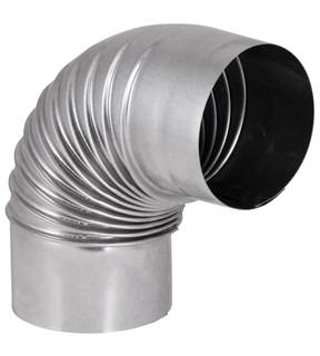 Obrázok ku produktu Koleno dymové 0,6 mm pevné 150/90° FAL