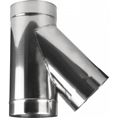 Zväčšený obrázok ku produktu T-kus 0,6 mm 140/45°, nerez antikoro 1.4404