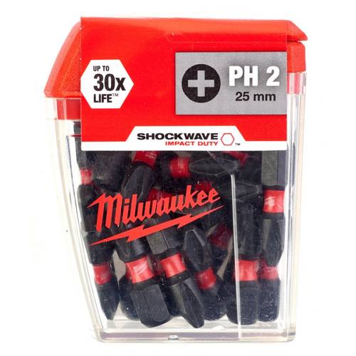 Zväčšený obrázok ku produktu Bit PH2/25 MIL SHOCKWAVE /TICTAC/