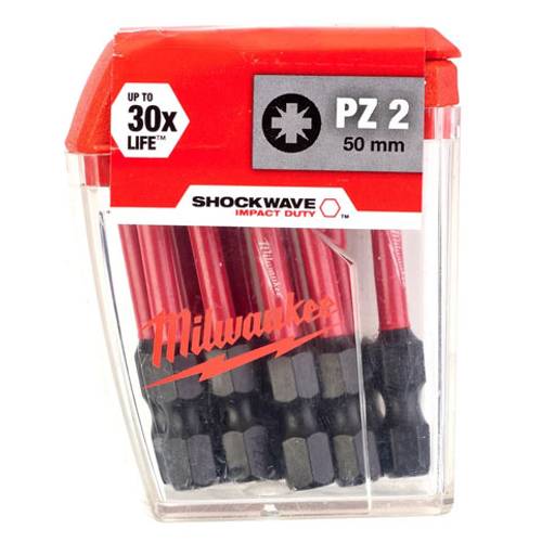 Zväčšený obrázok ku produktu Bit PZ2/50 MIL SHOCKWAVE /TICTAC/