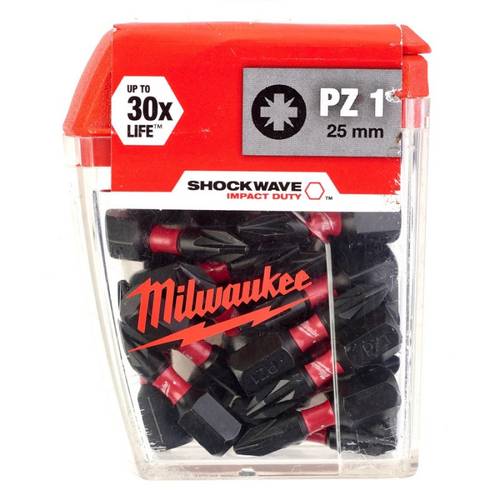 Zväčšený obrázok ku produktu Bit PZ1/25 MIL SHOCKWAVE /TICTAC/