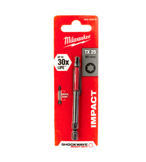 Obrázok ku produktu Skrutkovací bit TX25 90mm SHOCKWAVE /blister 1ks/