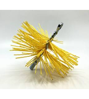 Obrázok ku produktu Kefa komínová nylonová žltá priemer 160 mm, M12