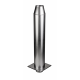 Obrázok ku produktu Predĺženie komína 200/260/1000 mm, nerez antikoro 1.4404