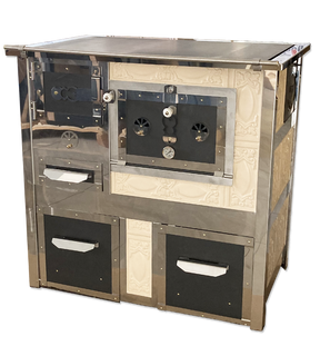 Obrázok ku produktu Keramický sporák KS5 MONIKA, pravý, svetlý piesok