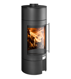 Obrázok ku produktu Krbové kachle Ovalis piccolo, čierna, HAAS+SOHN PREMIUM