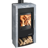 Obrázok ku produktu Krbové kachle Pinerolo, čierna/Speckstein, HAAS+SOHN PREMIUM