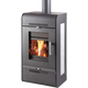 Obrázok ku produktu Teplovodné krbové kachle Andrus s výmenníkom, antracit/sivá dlažba, HAAS+SOHN HOME